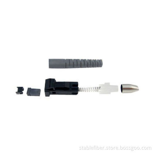 MTRJ Fiber-optic Connector for Broadband, with 0.20dB Insertion Loss